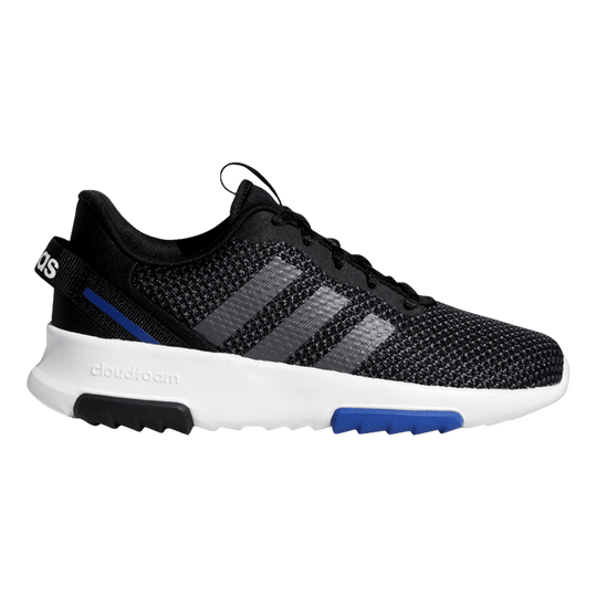 (ADID-FX7278) Adidas Racer TR 2.0 Running Shoe Youth [black/grey/royal blue]