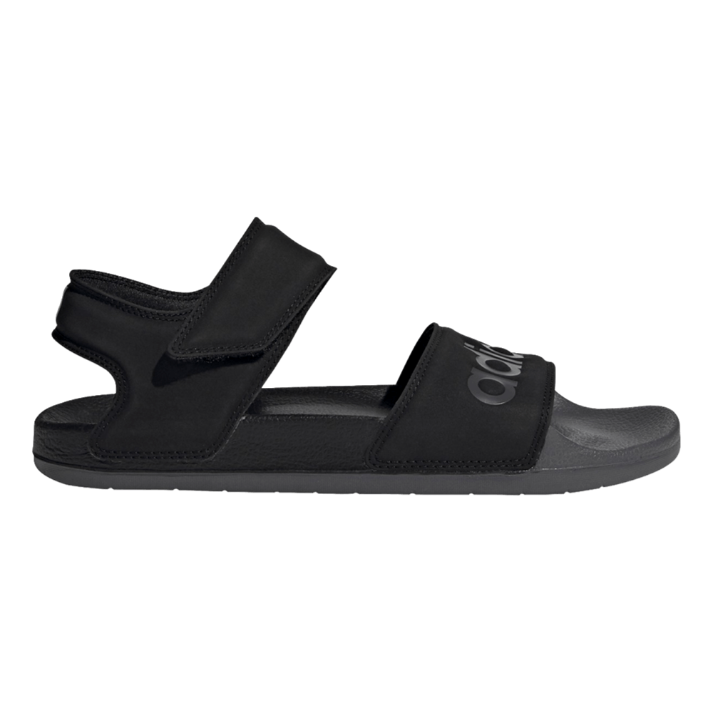 Adidas Adilette Sandals Black/Grey--City Sports
