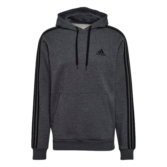 Adidas Essentials 3 Stripes Fleece Hoodie
