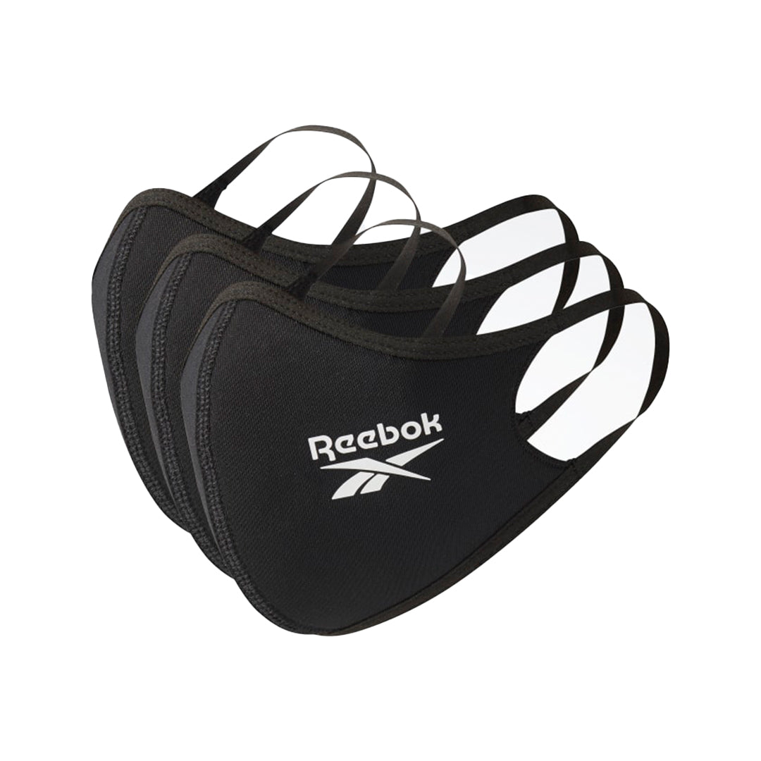 Reebok Face Cover 3 Pack [Black]--City Sports