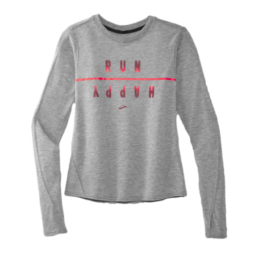 Brooks Distance Graphic Womens Long Sleeve Tee--City Sports