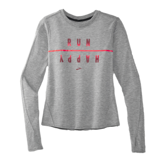 Brooks Distance Graphic Womens Long Sleeve Tee