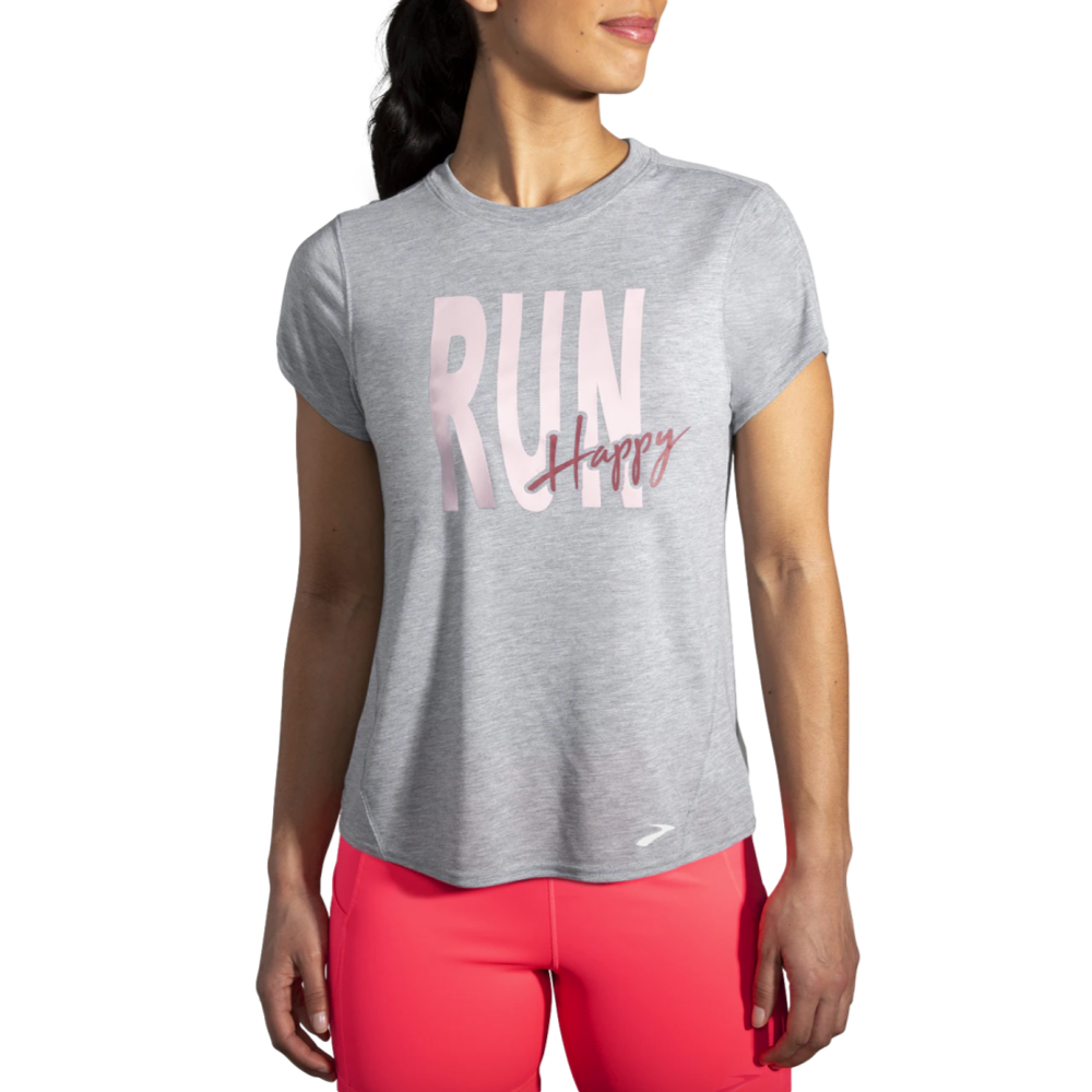 Brooks Distance Graphic Womens Short Sleeve Tee--City Sports