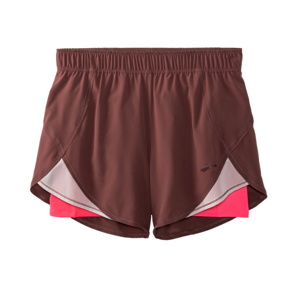 Brooks Chaser 5'' Womens 2-in-1 Shorts--City Sports