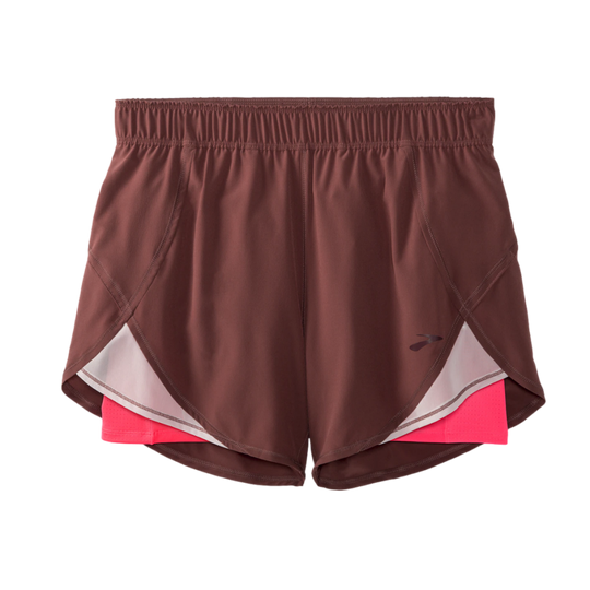 Brooks Chaser 5'' Womens 2-in-1 Shorts
