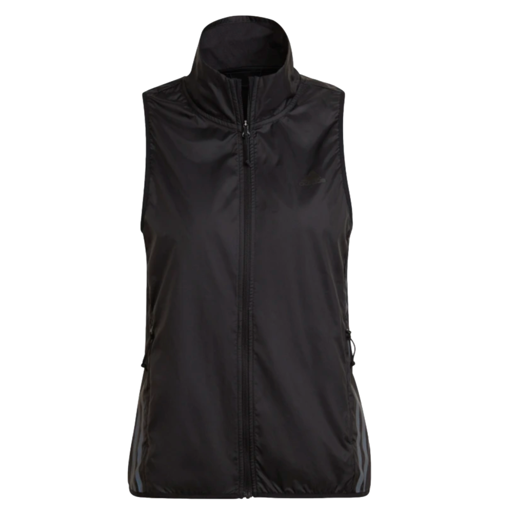 Adidas Run Icon 3 Stripe Wind Running Vest Women--City Sports