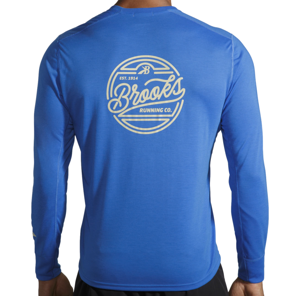 Brooks Distance Graphic Mens Long Sleeve Tee--City Sports