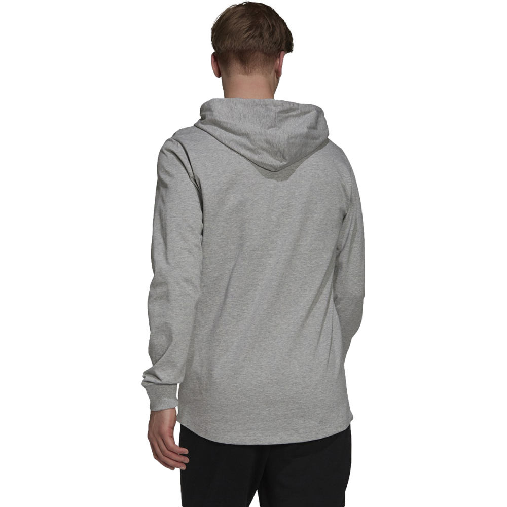 (ADID-H12261) Adidas Essentials Logo Hoodie [grey]--City Sports