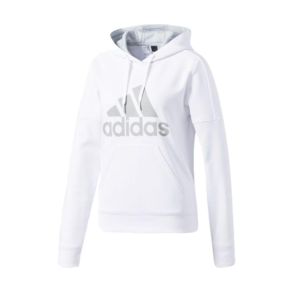 Adidas Womens Team Issue Fleece Logo Hoodie--City Sports