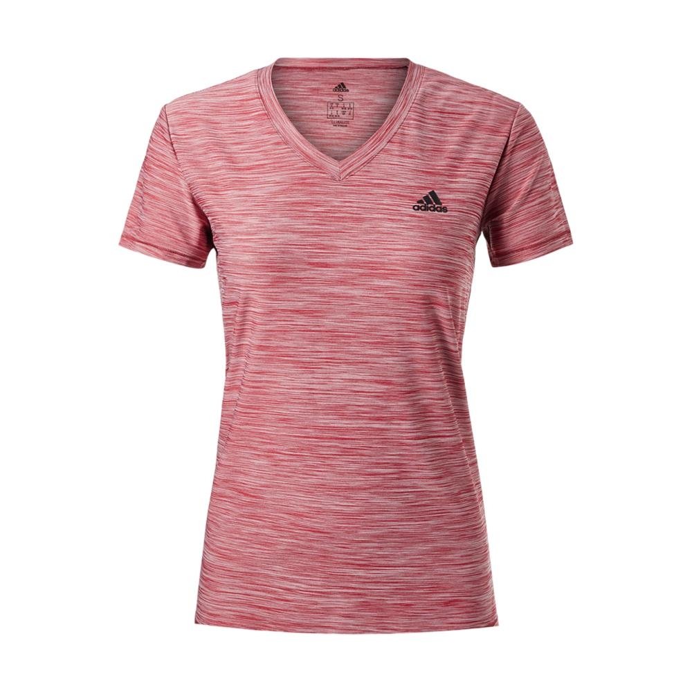 Adidas Womens Tech V-Neck Tee--City Sports