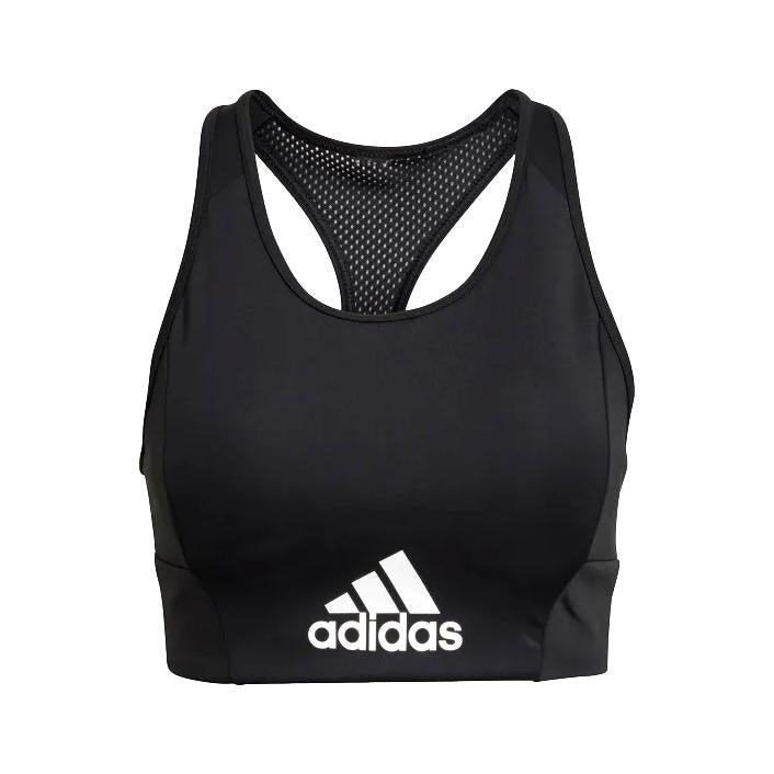 Adidas Logo Padded Sport Bra--City Sports