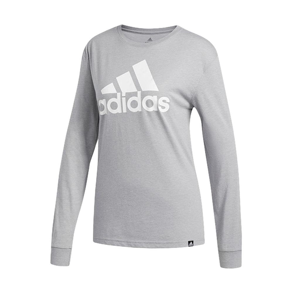 Adidas Badge of Sport Long Sleeve Tee--City Sports