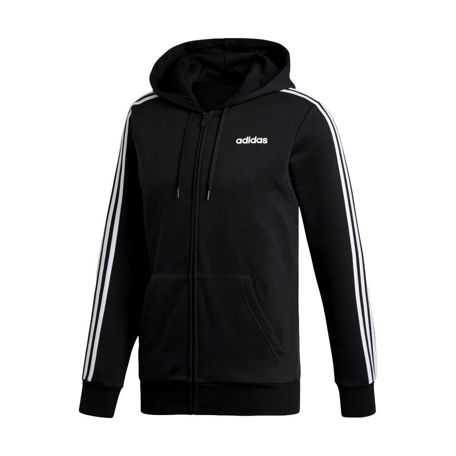 Adidas Essentials 3-Stripes Fleece Hoodie--City Sports