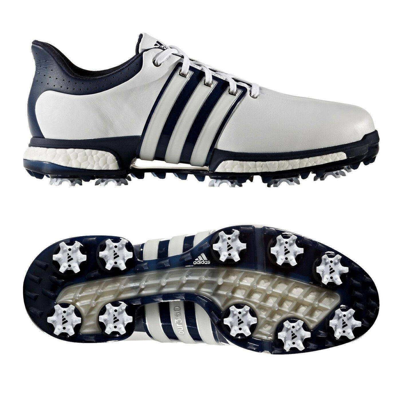 Adidas 360 Tour 360 Boost Golf Shoes Blue Adidas Tour 360 Boost