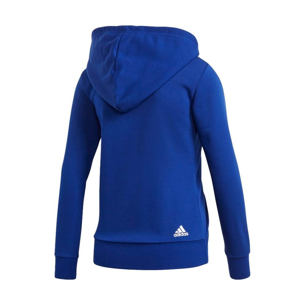Adidas Womens Essential Linear Full Zip Hoodie-L-City Sports