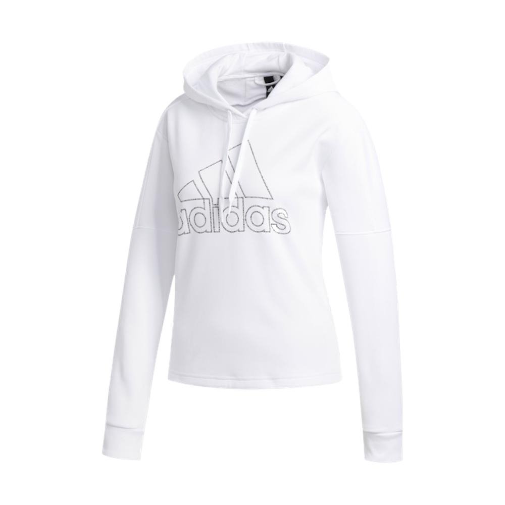 Ladies white best sale adidas sweatshirt