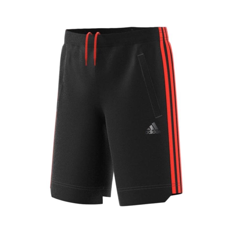 Adidas Youth 3-Stripe Shorts--City Sports