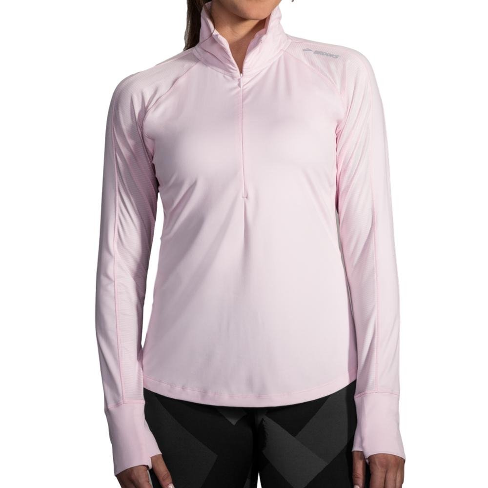 Brooks Womens Dash 1/2 Zip Jacket--City Sports