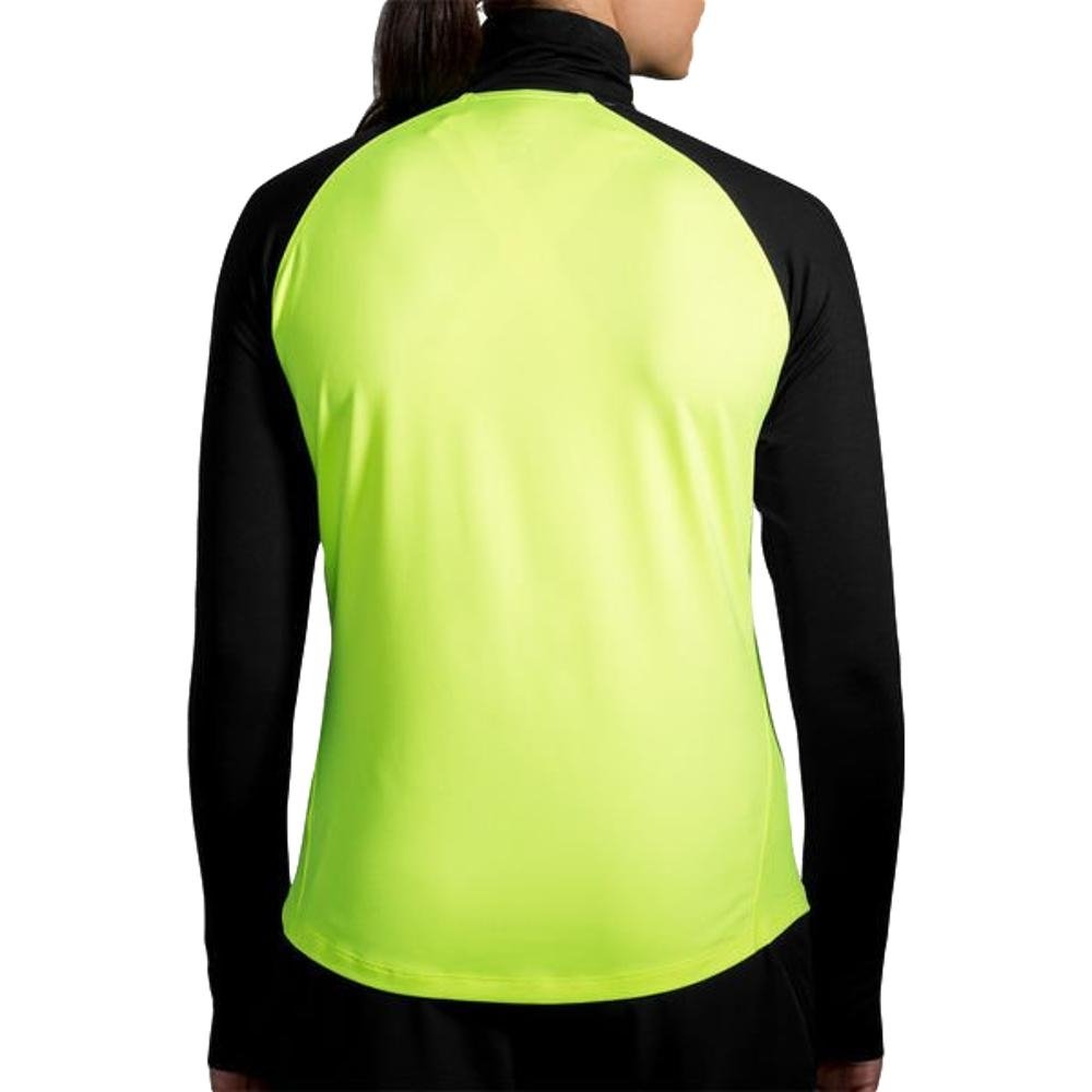 Brooks Womens Dash Nightlife 1/2 Zip Jacket--City Sports