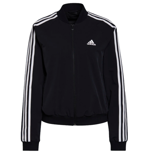 Adidas Essentials 3 Stripe Woven Track Top Women
