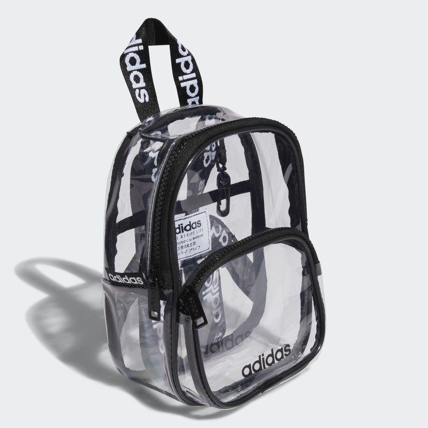 adidas clear mini backpack purple Adidas Clear Mini Backpack