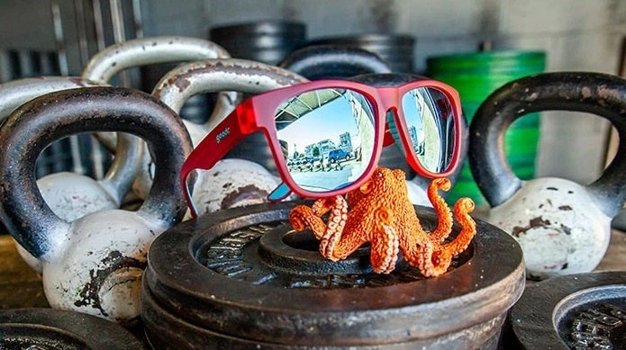 Goodr BFGs EMOM (Envy My Octopus Muscles) Sunglasses--City Sports