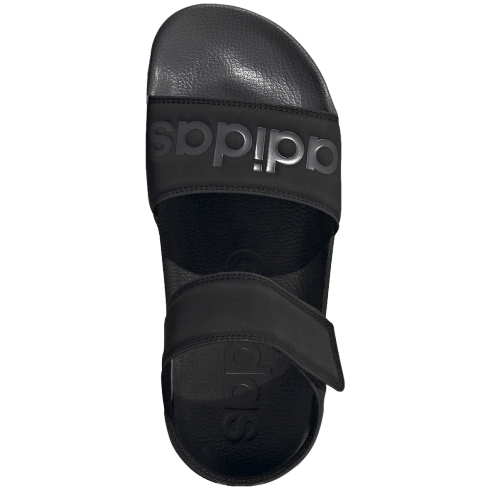 Adidas Adilette Sandals Black/Grey--City Sports