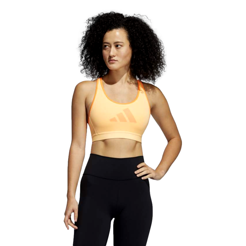 Adidas Womens Don't Rest 3 Bars Bra--City Sports