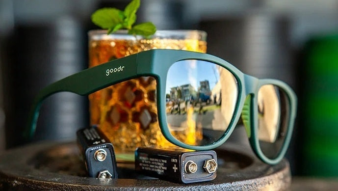Goodr BFGs Mint Julep Electroshocks Sunglasses--City Sports