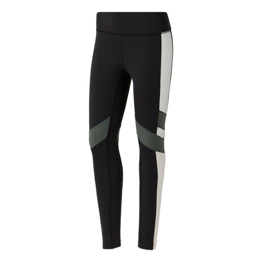 Reebok Womens Lux Color Block Leggings
