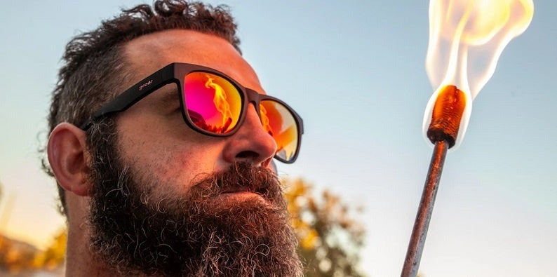 Goodr BFGs FireBreather's Fireball Fury Sunglasses--City Sports